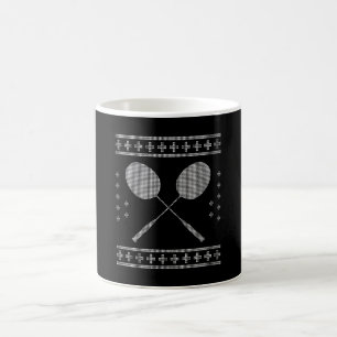 Caneca De Café Badminton Christmas