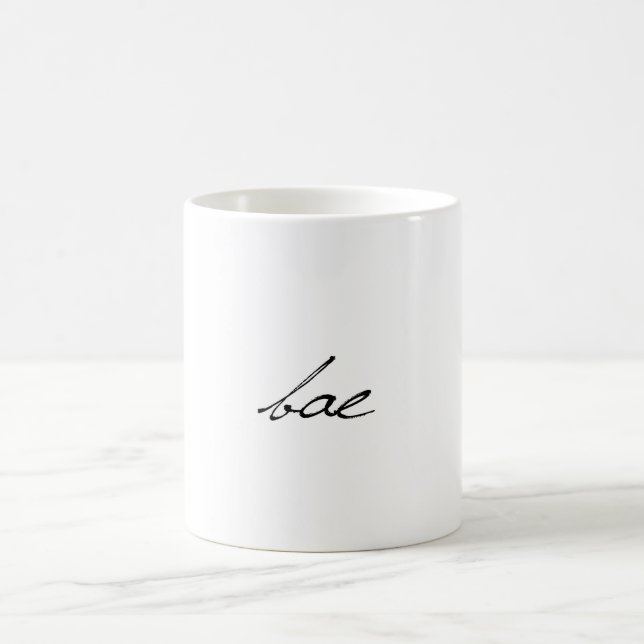Caneca De Café Bae (Centro)