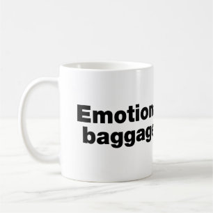 Caneca De Café Bagagem emocional