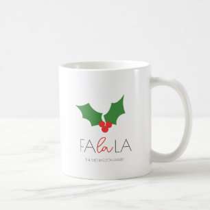 Caneca De Café Bagas de Azevinho Rústicas