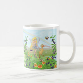 Caneca De Café Bagas de Elfleda e de quivi