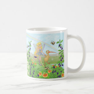 Caneca De Café Bagas de Elfleda e de quivi
