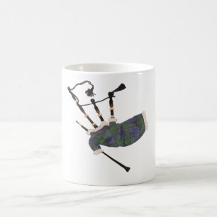 Caneca De Café bagpipes pelo highsaltire