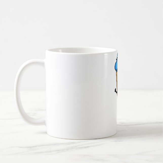 Caneca De Café Baguete Kawaii (Esquerda)