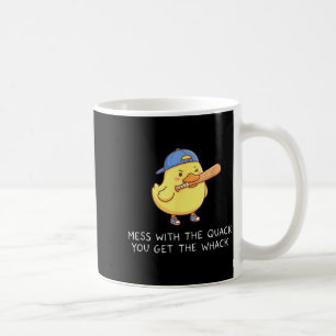 Caneca De Café Bagunça de Ganso Com o Quack Você Leva o Whack Eng