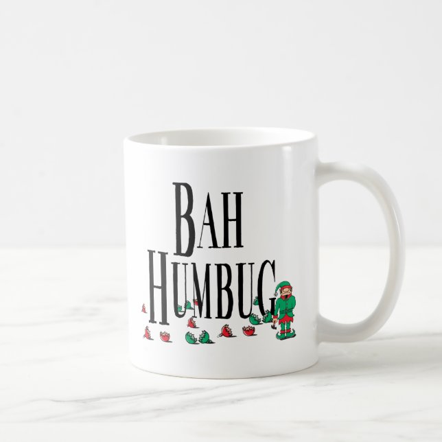 Caneca De Café Bah Bumbug (Direita)