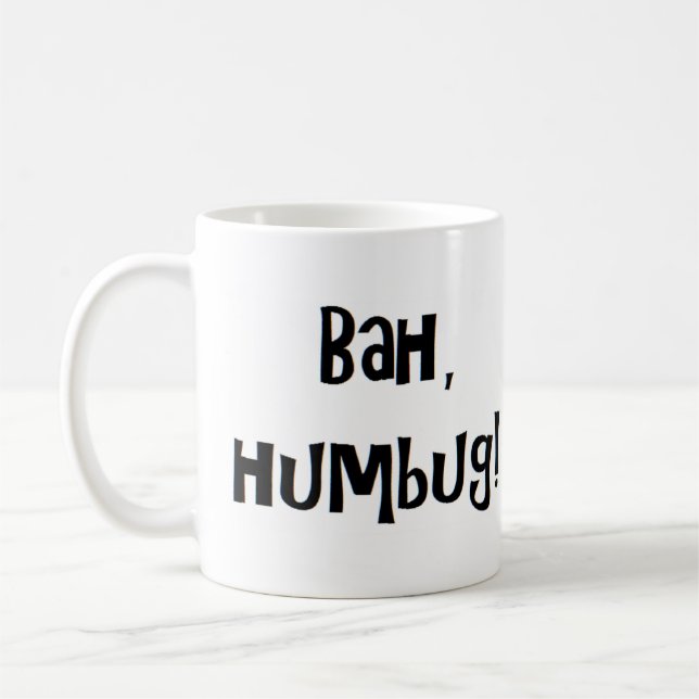 Caneca De Café bah humbug (Esquerda)