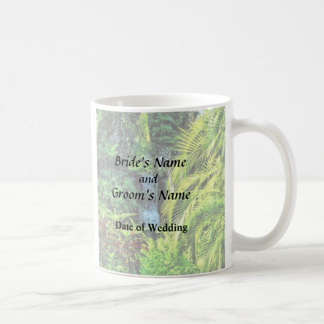 Caneca De Café Bahamas - Cascata Tropical (Direita)