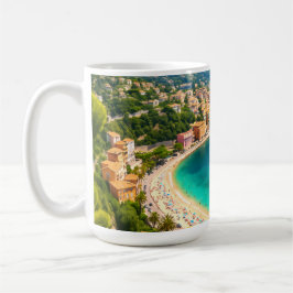 Caneca De Café Baía da Riviera Francesa