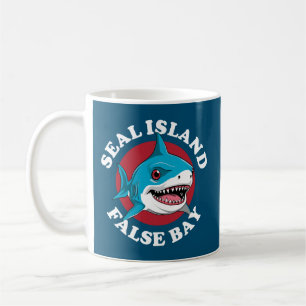 Caneca De Café Baía Falsa De Seal Island - Mergulho De Scuba Com