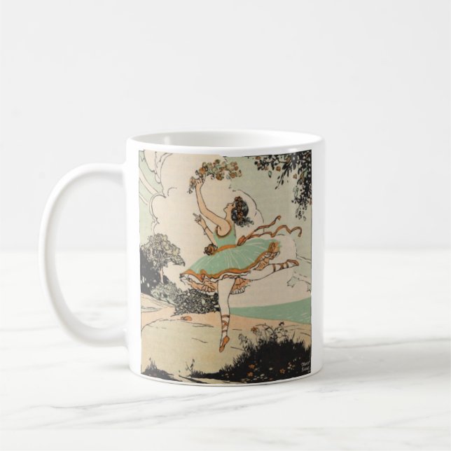 Caneca De Café bailarina (Esquerda)