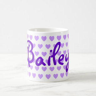 Caneca De Café Bailey no roxo
