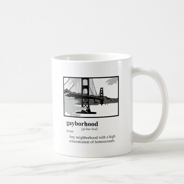 Caneca De Café BairroGay (Direita)