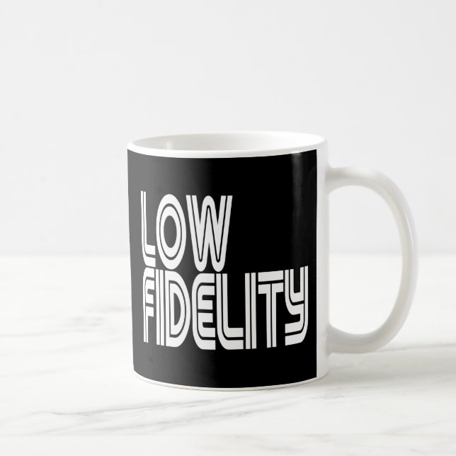 Caneca De Café Baixa Fidelidade (Direita)