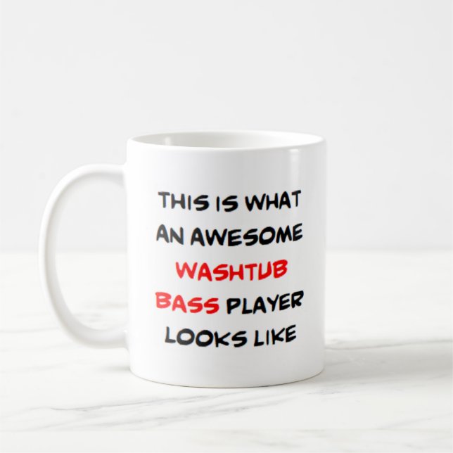 Caneca De Café baixista, incrível (Esquerda)