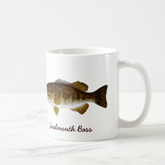 CANECA DE CAFÉ BAIXO DE SMALLMOUTH (Direita)