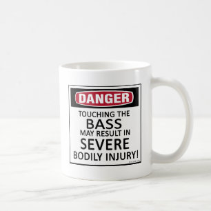 Caneca De Café Baixo do perigo