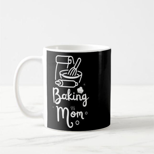 Caneca De Café Baking Mãe Baker Assar Bakery Dia de as mães 20 (Esquerda)