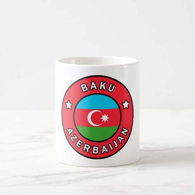 Caneca De Café Baku Azerbaijão (Centro)