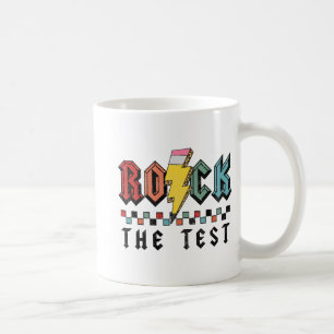 Caneca De Café Balançar Camisas Do Dia De Teste Para Professores