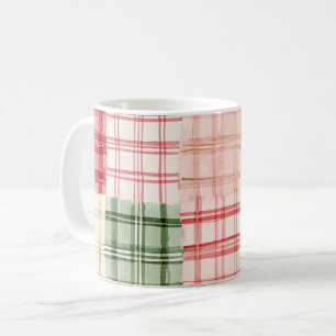 Caneca De Café Balanças de Doces Verde Vermelho Branco