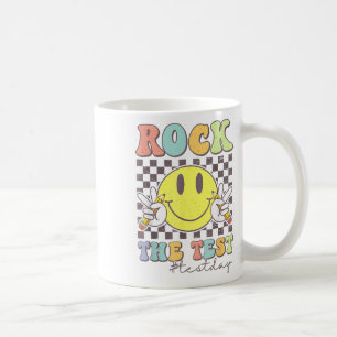 Caneca De Café Balance o Teste Motivacional de Teste Professor