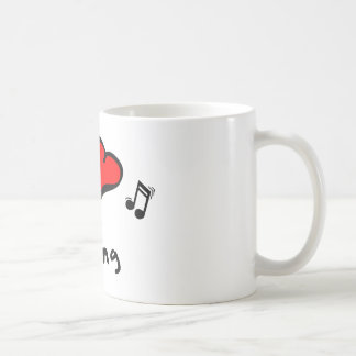 Caneca De Café Balanço mim presente do Coração-Amor