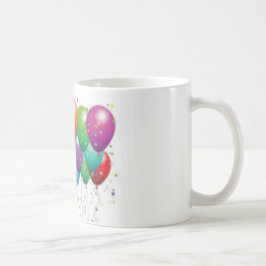 Caneca De Café balão_aniversário_cartão_personalizar-r11e61ed9b90