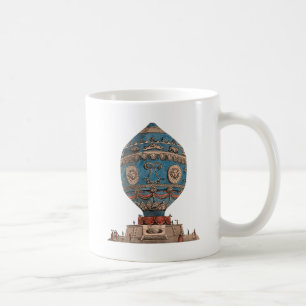 Caneca De Café Balão de Ar Quente Montgolfier Aerostatique