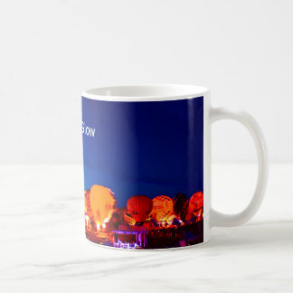 Caneca de Café Balão de Brilho Noturno