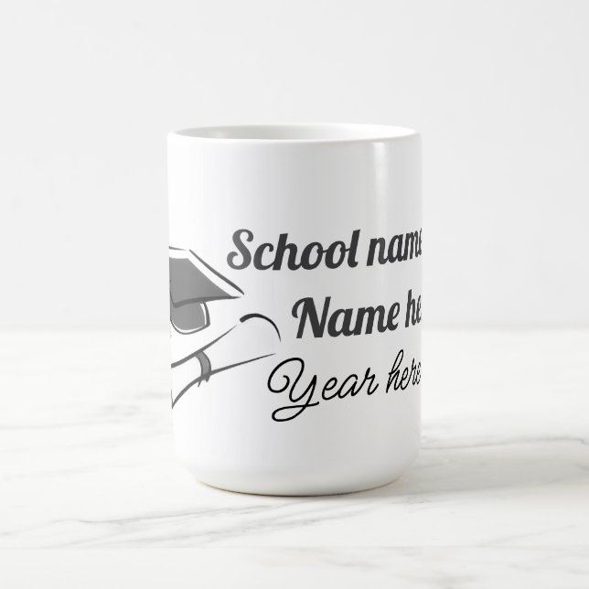 Caneca De Café Balão de Formatura Personalizado (Centro)