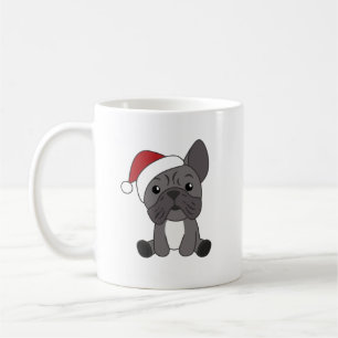 Caneca De Café Balão de Natal Francês - Animais de inverno para n