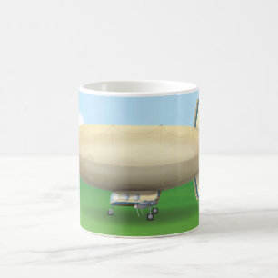Caneca De Café Balão dirigível