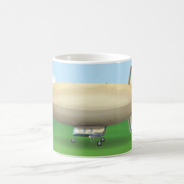 Caneca De Café Balão dirigível (Centro)