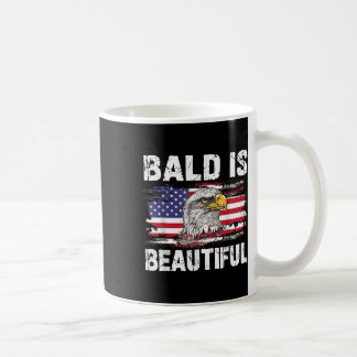 Caneca De Café Bald É Belo Dia 4 De Julho De Independência Bal
