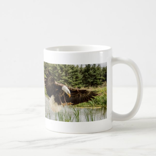 Caneca De Café Bald Eagle (Direita)