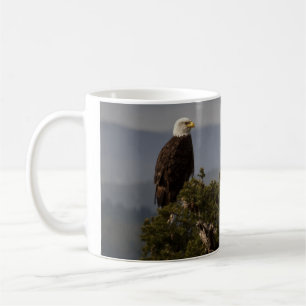 Caneca De Café Bald Eagle Treetop - Mug