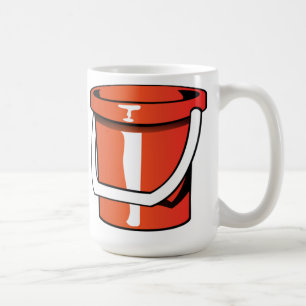 Caneca De Café Balde do balde da areia