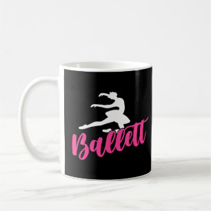 Caneca De Café Balé Dance Company Dancing Ballerina Calçados En P