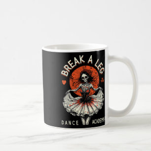 Caneca De Café Balé Dancer Zombie Ballerina Dance Academy Engraça