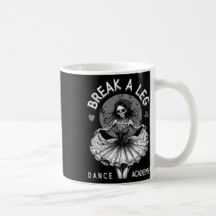 Caneca De Café Balé Dancer Zombie Ballerina Dance Academy Engraça