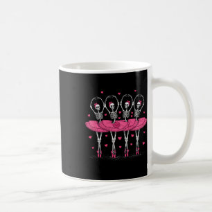 Caneca De Café Balé de Dia de as Bruxas engraçado de dança do esq