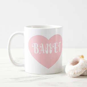 Caneca De Café Balé Love Dance Personalize Ctomizeus
