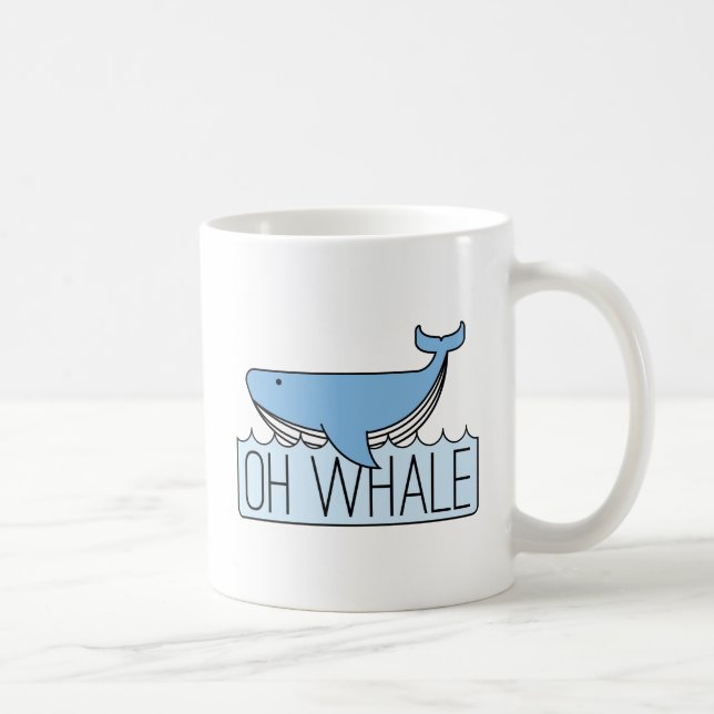 Caneca De Café Baleia (Direita)
