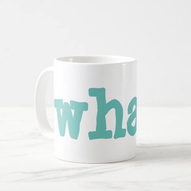 Caneca De Café baleia (Frente Esquerda)