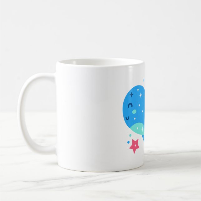 Caneca De Café Baleia (Esquerda)