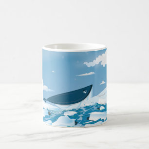 Caneca De Café Baleia Árctica