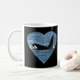 Caneca De Café Baleia Assassina da Costa Oeste "Aquarius" Orca Mu