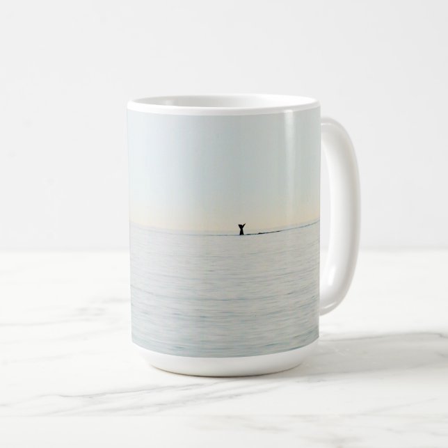 Caneca De Café Baleia-Cauda (Frente Esquerda)