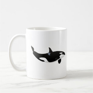 Caneca De Café Baleia de Orca